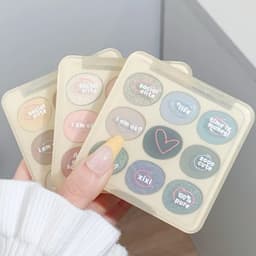 [XIXI] Bảng Phấn Mắt XIXI 9 ô Trang Điểm Làm Sáng Tự Nhiên Màu Lì Lâu Trôi Chống Thấm Nước 6