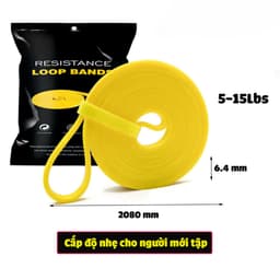 Dây Kháng Lực Powerband HIFIT Chính Hãng Tập Gym, Yoga, Tăng Cơ, Giảm Mỡ, Đủ Mức Kháng Lực 2