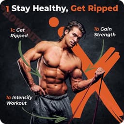 Dây Kháng Lực Powerband HIFIT Chính Hãng Tập Gym, Yoga, Tăng Cơ, Giảm Mỡ, Đủ Mức Kháng Lực 7