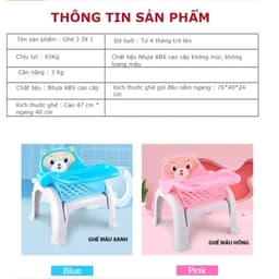 (rẻ số 1 ) ghế ngồi đa năng 3in1 ,ghế ăn dặm, tiện lợi , đa năng gội đầu dành cho bé sSHOP SAMMY 3
