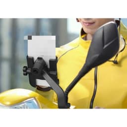 Giá Đỡ Điện Thoại Xe Máy, Kẹp Điện Thoại Gắn Xe Máy có ô dù che mưa che nắng Chống Cướp Cực Chắc Chắn-DREAM 3