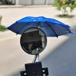 Giá Đỡ Điện Thoại Xe Máy, Kẹp Điện Thoại Gắn Xe Máy có ô dù che mưa che nắng Chống Cướp Cực Chắc Chắn-DREAM 6