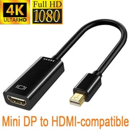 Cáp chuyển miniDP sang HDMI 1.8m độ phân giải 4K – Tương thích Macbook/Laptop/PC 6