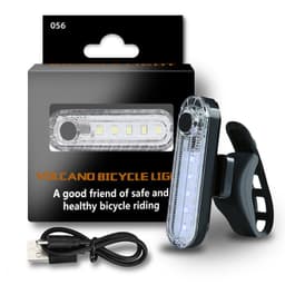 Đèn xe đạp hậu LED thể thao, đèn hậu xe đạp siêu sáng, 3-5h liên tục, chống nước, sạc USB - DH01 8