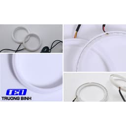 VÒNG TRÒN NHỰA DIY MẮT THIÊN THẦN MẮT QUỶ CHO XE Ô TÔ MÔTÔ DIY VÒNG TRÒN NHÁY THEO NHẠC 9