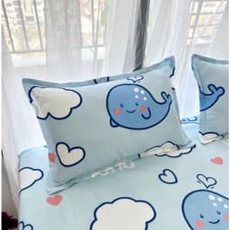 Vỏ gối đầu cotton poly hot trend kích thước 45x65cm 3