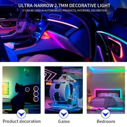 ĐÈN LED WS2812B ARGB NEOPIXEL MỎNG 2.7MM 2020 160LED/MÉT 200LED/MÉT DÂY 1 MÉT 4