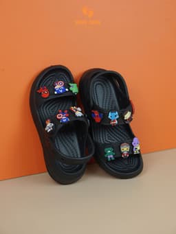 Dép Sandal Bé Trai KanKanStore Giày Xăng Đan Trẻ Em Quai Hậu MineCraft Siêu Nhân Người Nhện Ô Tô KA55 8