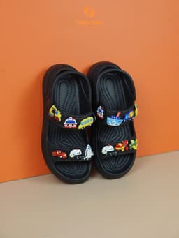 Dép Sandal Bé Trai KanKanStore Giày Xăng Đan Trẻ Em Quai Hậu MineCraft Siêu Nhân Người Nhện Ô Tô KA55 7