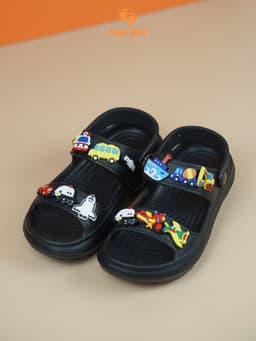 Dép Sandal Bé Trai KanKanStore Giày Xăng Đan Trẻ Em Quai Hậu MineCraft Siêu Nhân Người Nhện Ô Tô KA55 9
