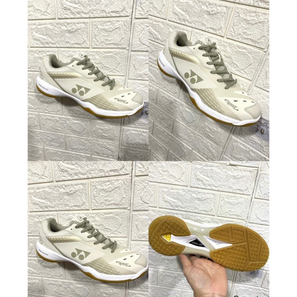 Giầy cầu lông, bóng chuyền YONEX 65Z3 màu trắng kem chuyên nghiệp