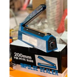 Máy Hàn Miệng Túi Dập Tay màng co nhiệt tặng kèm dây hàn , Máy Hàn Túi Nilong 20Cm 8