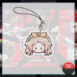 (mua 1 tặng 1) Móc dây treo điện thoại IDENTITY V ver MÁ HỒNG in hình game chibi mica trong acrylic Nhân cách thứ năm 4