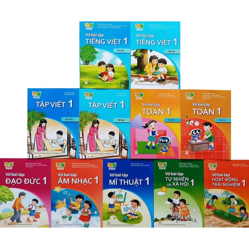 Sách - Sách Giáo Khoa, Sách Bài Tập Lớp 1 (Lẻ cuốn) - Chương Trình Kết Nối Tri Thức Với Cuộc Sống