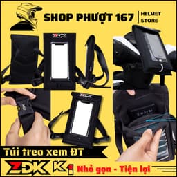 TÚI MINI SWAT VÀ ZDK K1 ĐỰNG ĐIỆN THOẠI TREO ĐẦU XE MÁY CHÍNH HÃNG 2026 1