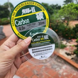 Shock Leader iLure 100% Carbon Tải Siêu Tốt - Dài 30m Size #0.8 - #10.0. shop có bán lẻ 5 m dây tùy size ạ. 4