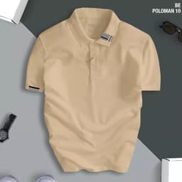 Áo Polo Nam Nữ POLOMAN 10 cổ bẻ,áo phông nam from chuẩn vải cá sấu, thấm mồ hôi sang trọng thanh lịch, Áo Phông 4