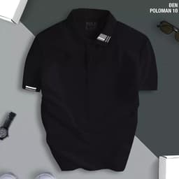 Áo Polo Nam Nữ POLOMAN 10 cổ bẻ,áo phông nam from chuẩn vải cá sấu, thấm mồ hôi sang trọng thanh lịch, Áo Phông 2