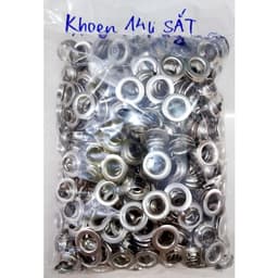 [1KG] Khoen mắt cáo ore 14mm Bằng Sắt Bịch 1 ký Có long đền Khoen đóng bạt, giấy, đồ thủ công 1