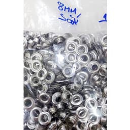 [1KG] Khoen mắt cáo ore 8mm Bằng Sắt Bịch 1 ký Có long đền Khoen đóng bạt, giấy, đồ thủ công 2