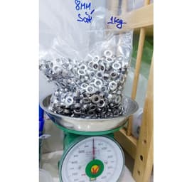 [1KG] Khoen mắt cáo ore 8mm Bằng Sắt Bịch 1 ký Có long đền Khoen đóng bạt, giấy, đồ thủ công 4