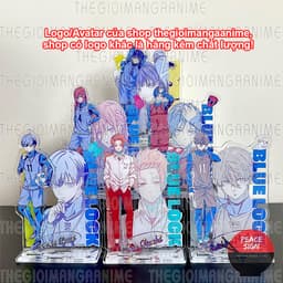 (TẶNG KÈM CARD) Mô hình Standee anime BLUE LOCK ver PHẢN CHIẾU hình in 2 mặt 1