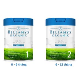 [ CHÍNH HÃNG] Sữa Bellamy's Organic A2 800g đủ số 1,2,3 date mới nhất hàng air có tem phụ, chính hãng 7