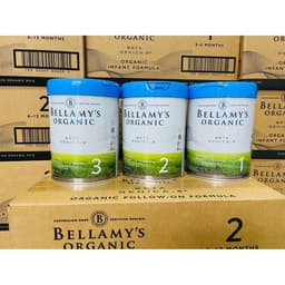 [ CHÍNH HÃNG] Sữa Bellamy's Organic A2 800g đủ số 1,2,3 date mới nhất hàng air có tem phụ, chính hãng 8