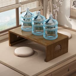 Bàn bệt kiểu nhật ZATAKU gấp gọn gỗ tự nhiên nhập khẩu nguyên chiếc TOTORO HOUSE 5