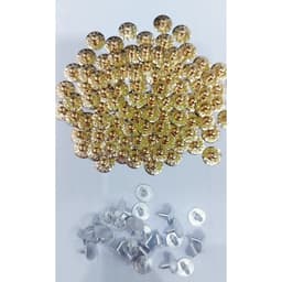 Nút quần jean (rivets for jeans pocket) 9.5mm Nút đóng túi Nút trang trí quần áo Hàng không gỉ sét Bịch 100 nút 3