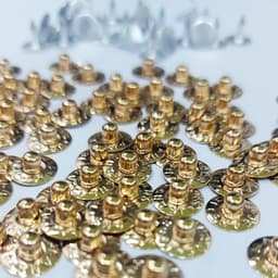 Nút quần jean (rivets for jeans pocket) 9.5mm Nút đóng túi Nút trang trí quần áo Hàng không gỉ sét Bịch 100 nút 4
