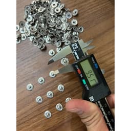 Nút quần jean (rivets for jeans pocket) 9.5mm Nút đóng túi Nút trang trí quần áo Hàng không gỉ sét Bịch 100 nút 9