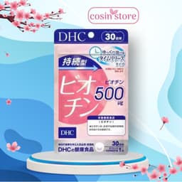 Viên Uống DHC Biotin Sustained Release Biotin 30 Ngày Hỗ trợ ngăn ngừa rụng tóc Cosin Store 1