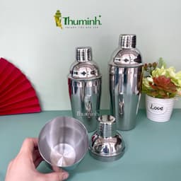 Bình Lắc Shaker Pha Chế 100% Inox (350ml-550ml-750ml) 3