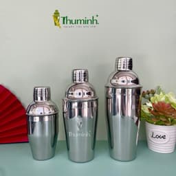 Bình Lắc Shaker Pha Chế 100% Inox (350ml-550ml-750ml) 2