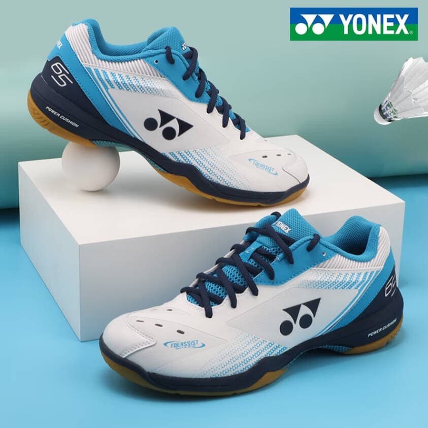 Giày Cầu Lông Yonex SHB 65Z3 màu Trắng Xanh Chuyên Nghiệp