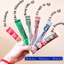 [GÓI LẺ] Hạt nêm ăn dặm cho bé đủ vị Nhật Bản - Hạt nêm gói lẻ, tách gói 2