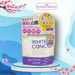 Sữa dưỡng thể trắng da White Conc Body White CC Cream Nhật Bản 200g Cosin Store 1
