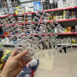 Bảng trưng bày móng mẫu , khung trưng bày mẫu móng, móng làm mẫu, băng dính dán mẫu - Hoangquy.233 7