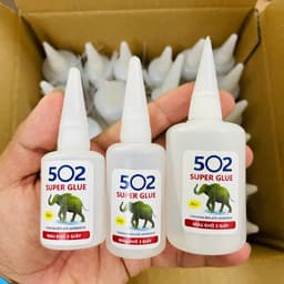 Keo 502 con voi loại tốt, keo dán sắt dung tích 30-70ml-260923 1