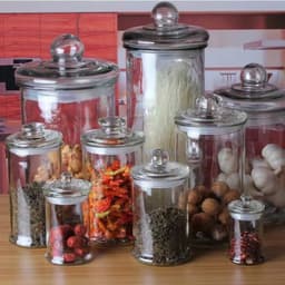 Bình Thuỷ Tinh Dáng Trụ Trơn Đựng Các Loại Hạt,Ngũ Cốc,Hoa Quả Sấy,Muối Ngâm Củ Quả(3L,6L,8L,10L,12L 5