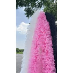 1 mét  voan bèo nhúng sẵn dùng làm cốt bó hoa , viền giỏ cắm hoa , cắm trái cây 8