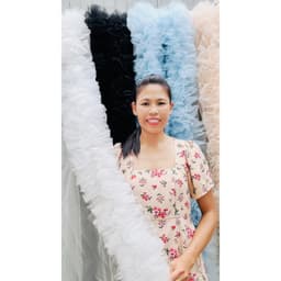 1 mét  voan bèo nhúng sẵn dùng làm cốt bó hoa , viền giỏ cắm hoa , cắm trái cây 5