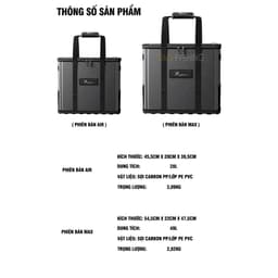 Túi EVA Vân Carbon Xsamtin 8
