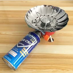 Bếp Ga Mini Chống Gió Có dây Chống Cháy , Gấp Gọn Tiện Dụng Cho Giã Ngoại Du Lịch 4