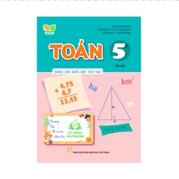 Sách - Toán Tiếng Việt Lớp 5 Dành cho buổi học thứ hai -  (Kết nối tri thức - SGK Mới ) 7