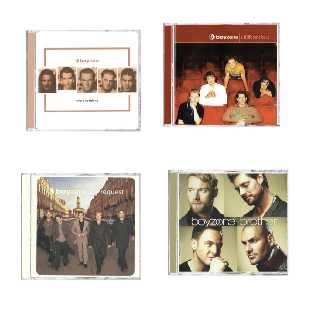 Album BOYZONE chính hãng (băng nhạc, đĩa CD gốc)