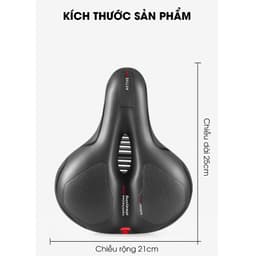Yên xe đạp LÒ XO THÉP, Yên xe đạp thể thao êm ái chống nước phù hợp với mọi dòng xe - YB01 7