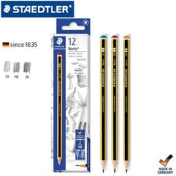 Combo 6-12 cây Chì kỹ thuật STAEDTLER từ HB đến 2B 3