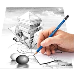 Combo 6-12 cây Chì kỹ thuật STAEDTLER từ HB đến 2B 2